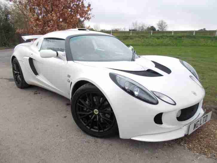 2008 Lotus Exige S Touring 2dr Ice White Pearlescent Paint! Full Lotus Histor...