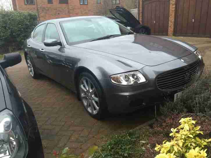 2008 MASERATI QUATTROPORTE AUTO GREY