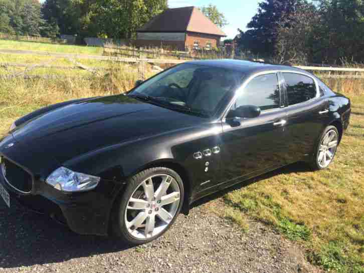 2008 MASERATI QUATTROPORTE SPORT GT AUTO BLACK