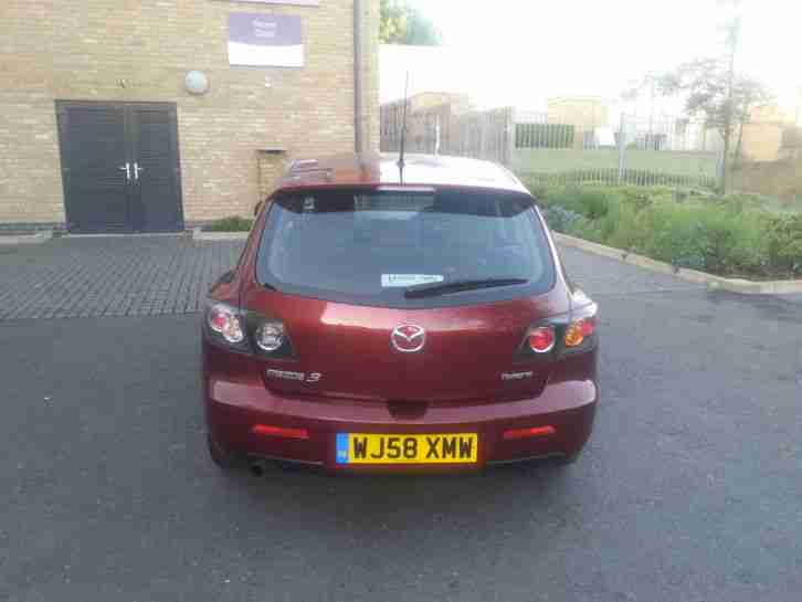 2008 MAZDA 3 TAKARA AUTO RED AUTOMATIC 17,800 MILEAGE