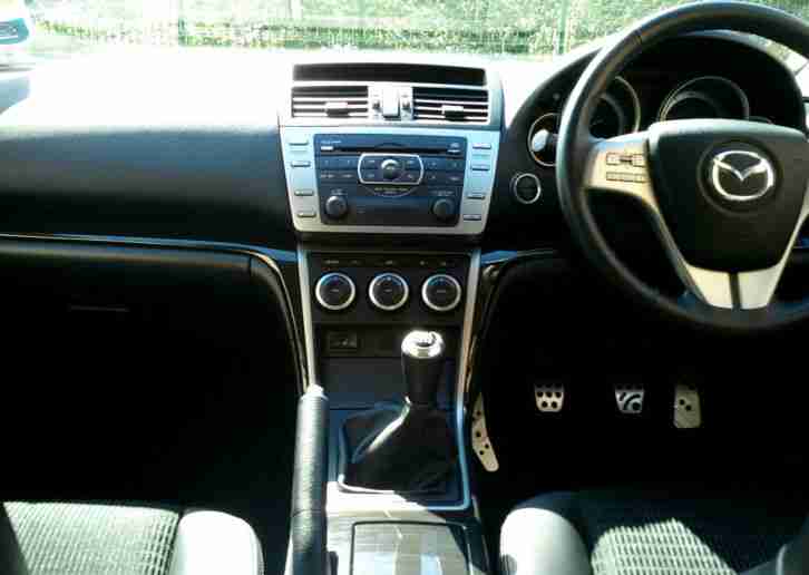 2008 MAZDA 6 SPORT 2.5 2008 08 5 DOOR (170 BHP) WHITE HUGE SPEC
