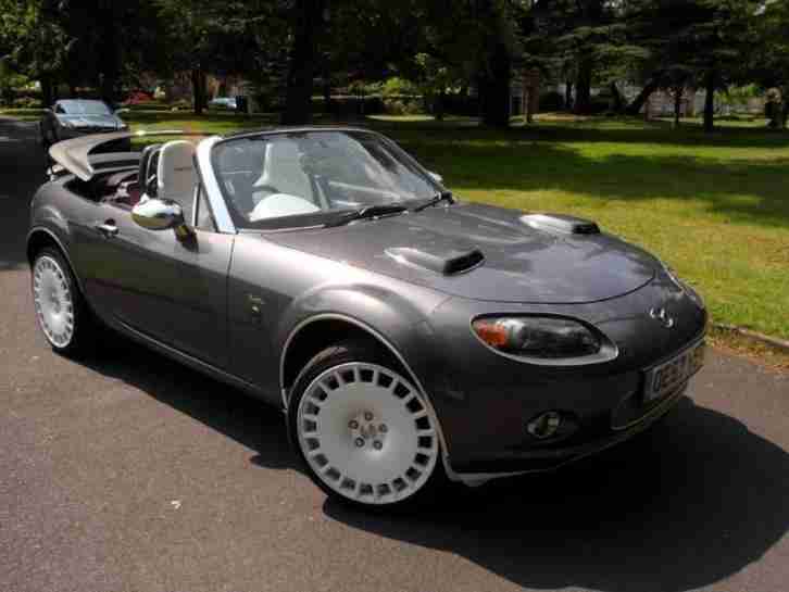 2008 MAZDA MX-5 I ROADSTER WHITE ALLOYS AND WHITE LEATHER CONVERTIBLE PETROL