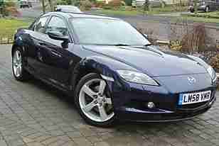 2008 MAZDA RX-8 231 PS BLUE