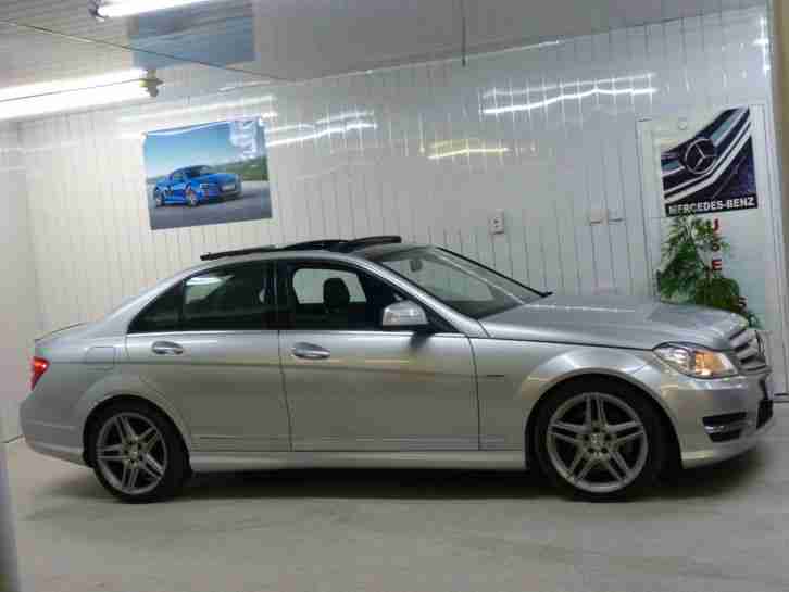 2008 MERCEDES CLASS C320 AMG SPORT 3.0 CDI AUTO SILVER 4 DOOR 2012 FACE LIFT