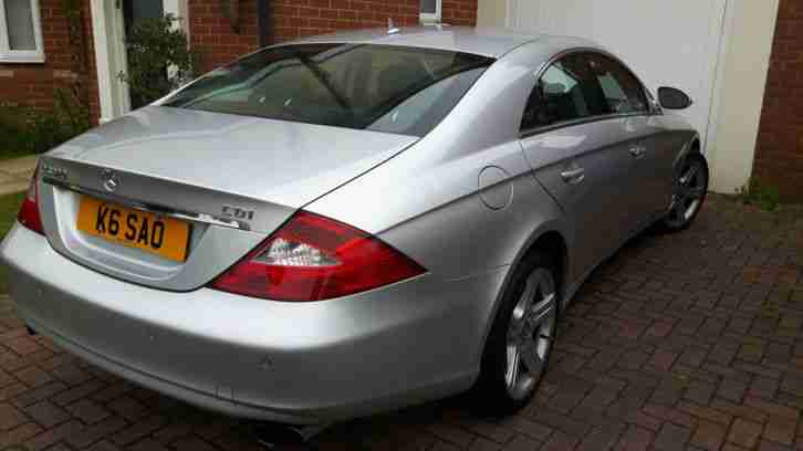 2008 MERCEDES CLS 320 CDI AUTO SILVER