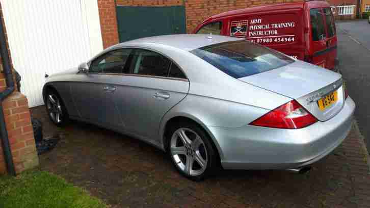 2008 MERCEDES CLS 320 CDI AUTO SILVER