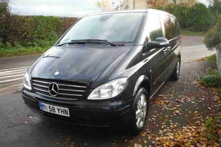 2008 MERCEDES VIANO AMBIENTE COMPACT A BLACK only 36k miles, 1 previous owner