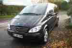 2008 MERCEDES VIANO AMBIENTE COMPACT A BLACK