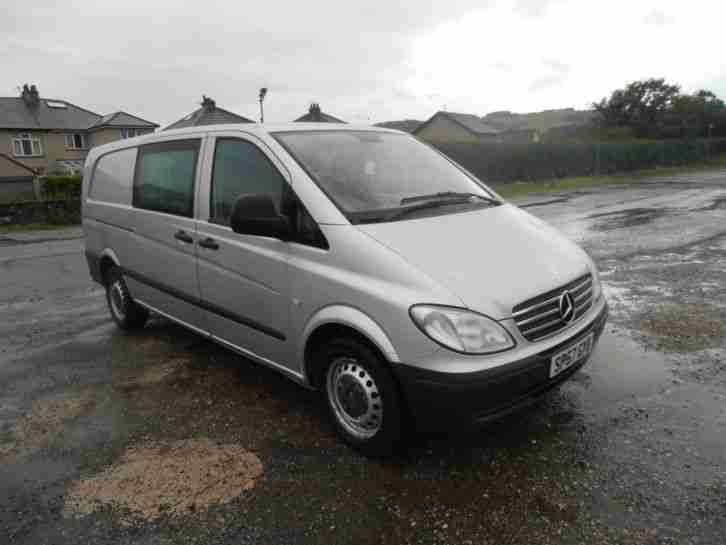 2008 MERCEDES VITO 120 3.0 CDI ELWB AUTO