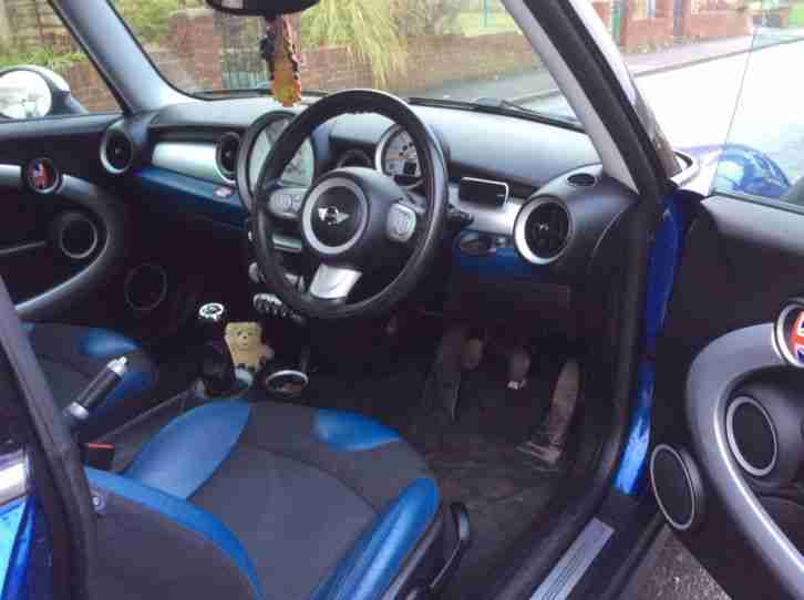 2008 MINI COOPER D BLUE