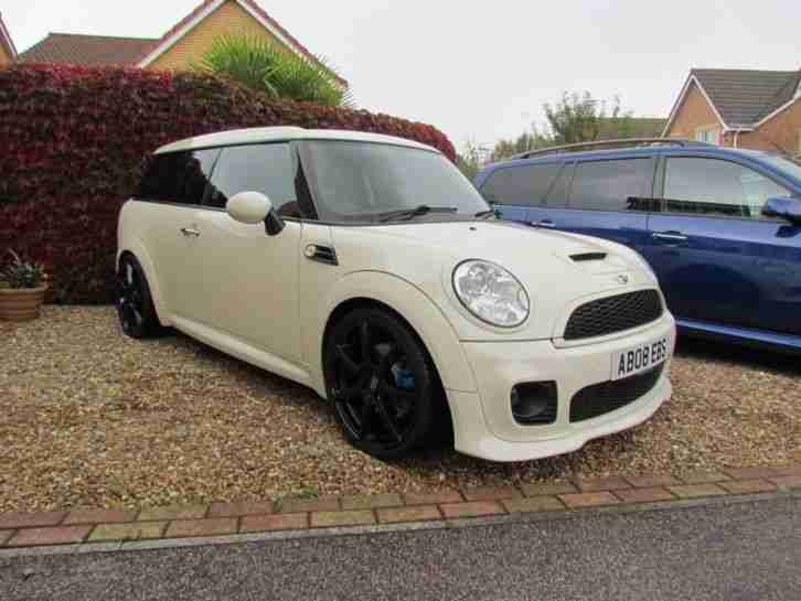 2008 COOPER S CLUBMAN WHITE