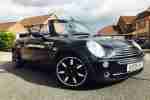 2008 COOPER SIDEWALK CONVERTIBLE BLACK