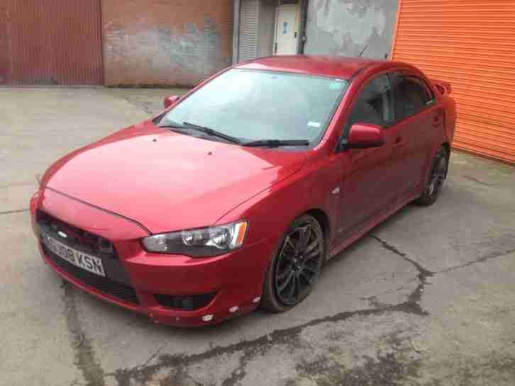 2008 MITSUBISHI LANCER GS3 AUTO 1.8 PETROL NT EVO DAMAGED REPAIRABLE SALVAGE
