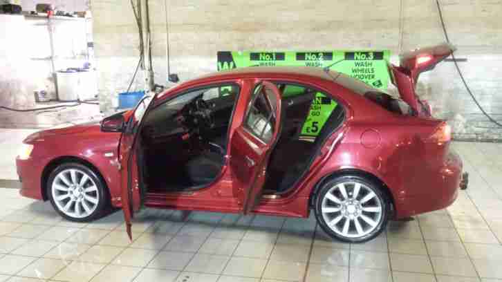 2008 MITSUBISHI LANCER GS3 DI-D RED"FSH" STUNNING EVO LOOKS