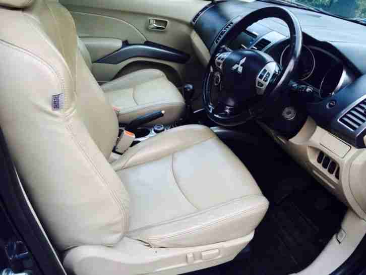 2008 MITSUBISHI OUTLANDER ELEGANCE DI-D BLUE *TOP SPEC* 4wd FULL MEDIA PACKAGE