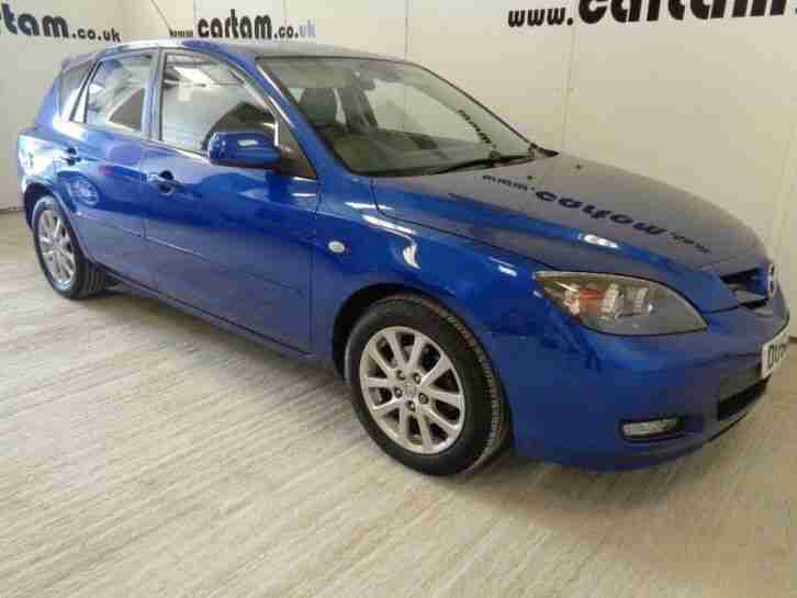 2008 Mazda 3 Takara 1.6 Blue Full History AC CD Alloys 5 door HPi Clear £1495