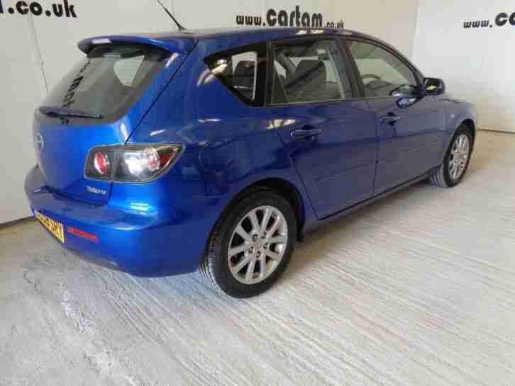 2008 Mazda 3 Takara 1.6 Blue Full History AC CD Alloys 5 door HPi Clear £1495