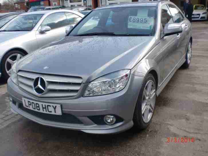 2008 Mercedes Benz C Class C220 CDI Sport 4dr Auto 4 door Saloon