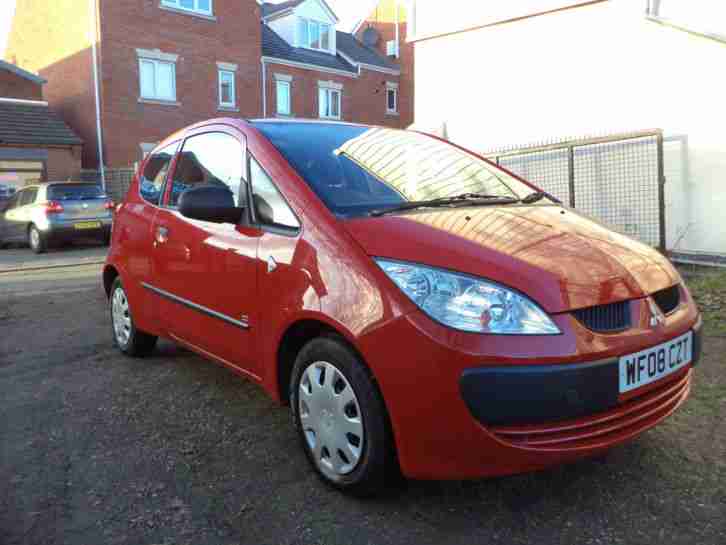 2008 Mitsubishi COLT Czi 1.1, Full MOT, Very Low miles! NO RESERVE!