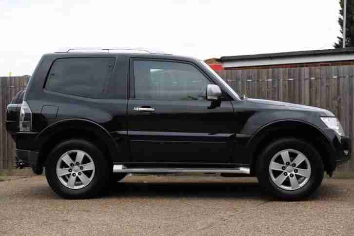 2008 Mitsubishi Shogun 3.2 DI-DC Equippe 3dr Diesel black Manual
