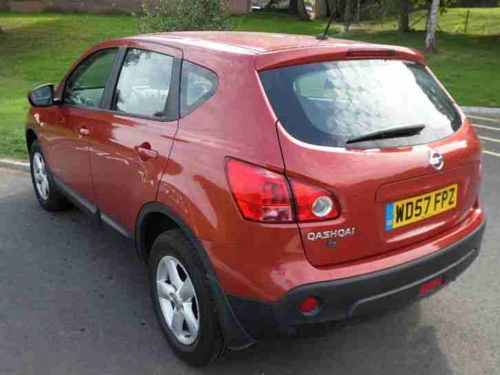 2008 NISSAN QASHQAI ACENTA HATCHBACK PETROL