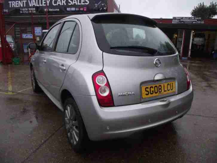 2008 Nissan Micra 1.2 Tekna 5dr 5 door Hatchback