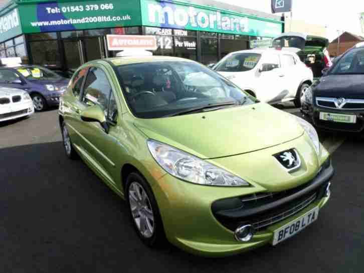 2008 PEUGEOT 207 1.6 VTi Sport [120] 3dr Auto