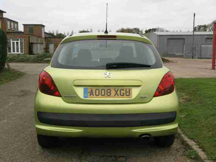 2008 PEUGEOT 207 SPORT 1.6 HATCHBACK