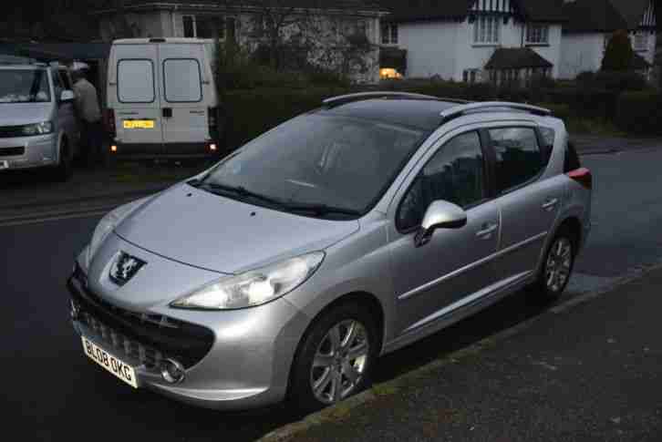 2008 PEUGEOT 207 SPORT SW HDI SILVER