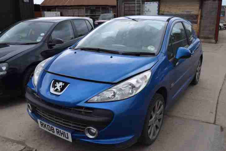 2008 207 SPORT XS 150 BLUE SPARES OR