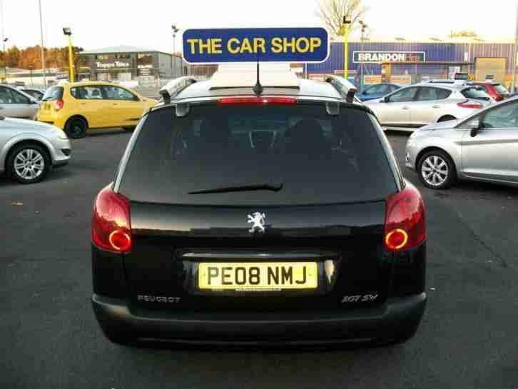 2008 PEUGEOT 207 SW ESTATE 1.4 S FULL GLASS ROOF