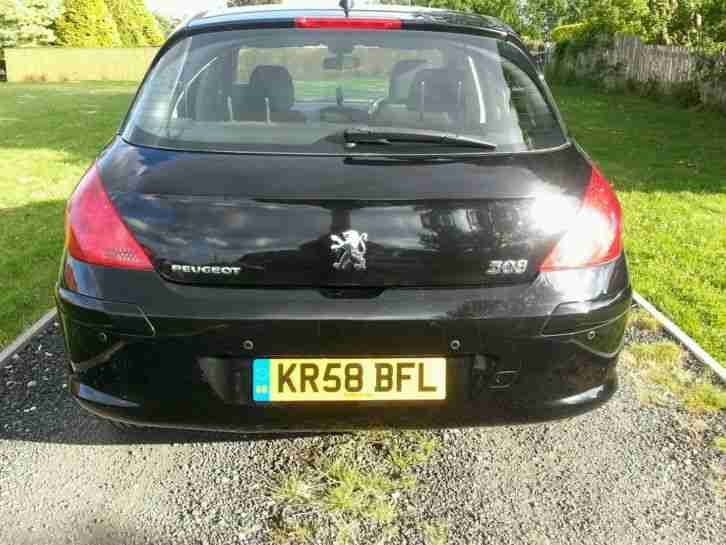 2008 PEUGEOT 308 SPORT HDI 107BHP BLACK