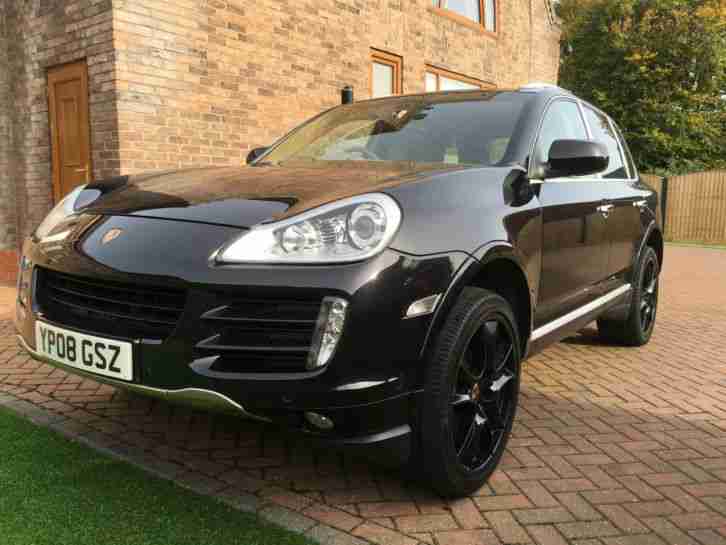 2008 PORSCHE CAYENNE TIPTRONIC BLACK