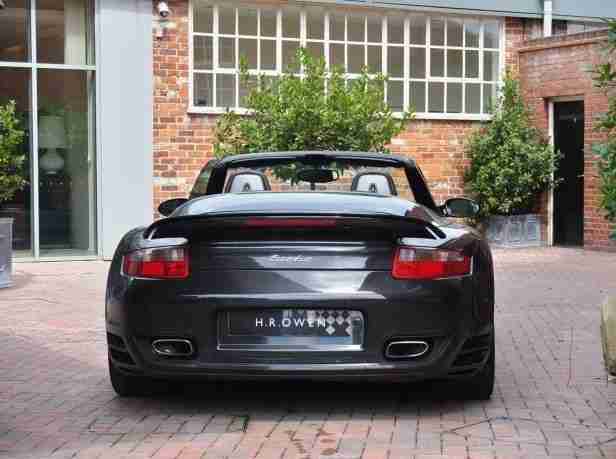 2008 Porsche 911 Turbo Cabriolet Petrol Black Tiptronic