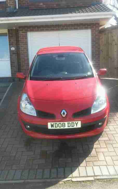 2008 CLIO DYNAMIQUE S DCI 106 RED