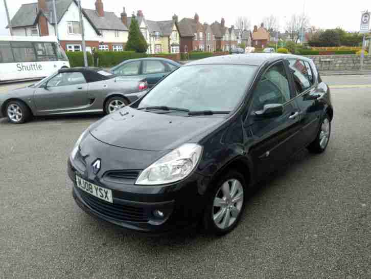 2008 RENAULT CLIO DYNAMIQUE S DCI 86 BLACK