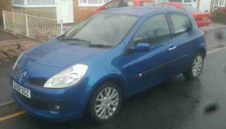Renault CLIO. Renault car from United Kingdom