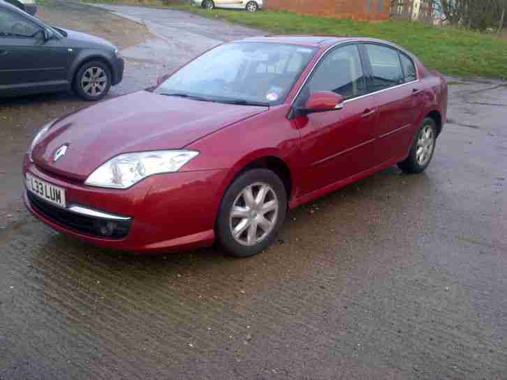 2008 RENAULT LAGUNA DYNAMIQUE DCI 150 RED