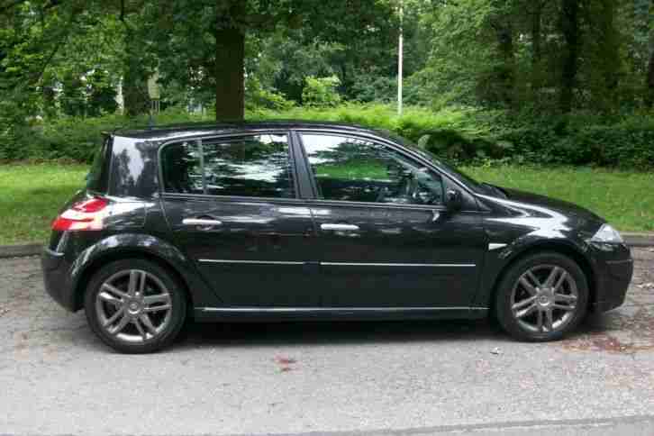 2008 RENAULT MEGANE SPORT GT TURBO 165 BLACK RENAULTSPORT