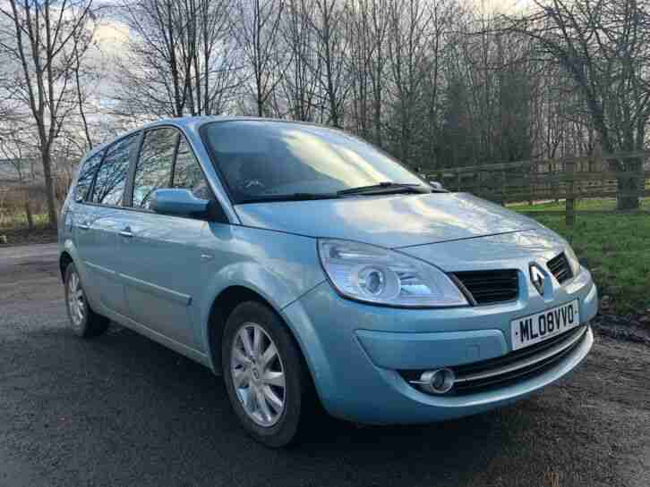 2008 Renault Grand Scenic Dynamique 1.6 VVT 7 Seat Seater NEW MOT