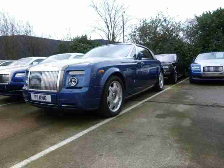 2008 Rolls Royce Phantom DROPHEAD COUPE Petrol Blue Automatic