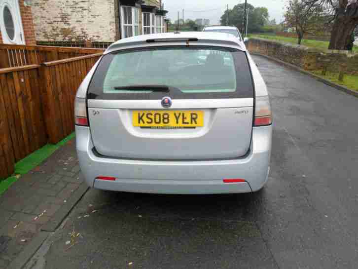 2008 SAAB 9-3 AERO 2.0T S-A pearlescent silver