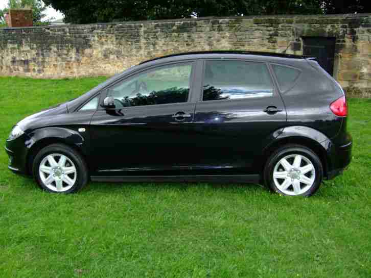 2008 SEAT ALTEA STYLANCE 1.9 TDI BLACK, FULL SERVICE HISTORY