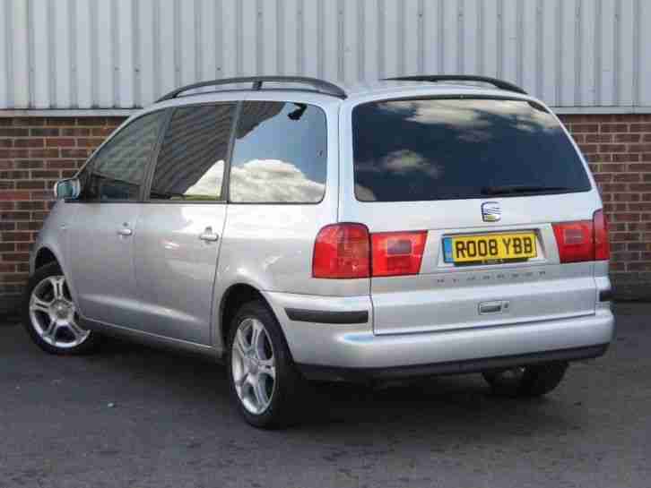 2008 SEAT Alhambra 2.0 2.0 TDI Stylance 5dr Diesel Silver Manual