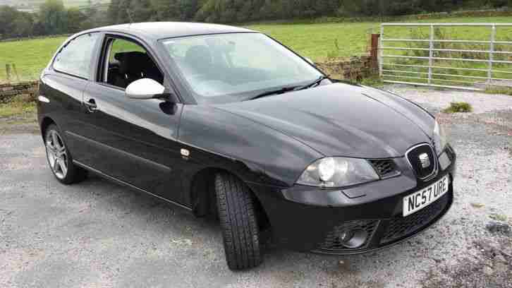 2008 SEAT IBIZA FR TDI BLACK