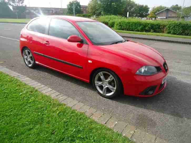 2008 SEAT IBIZA SPORTRIDER 1.9 TDI RED