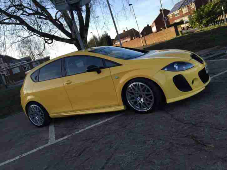 2008 SEAT LEON FR TDI YELLOW BTCC K1 Px Swap BINBO