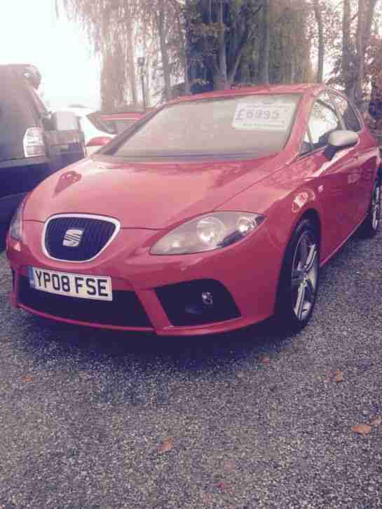 2008 SEAT LEON FR TSI Manual Hatchback