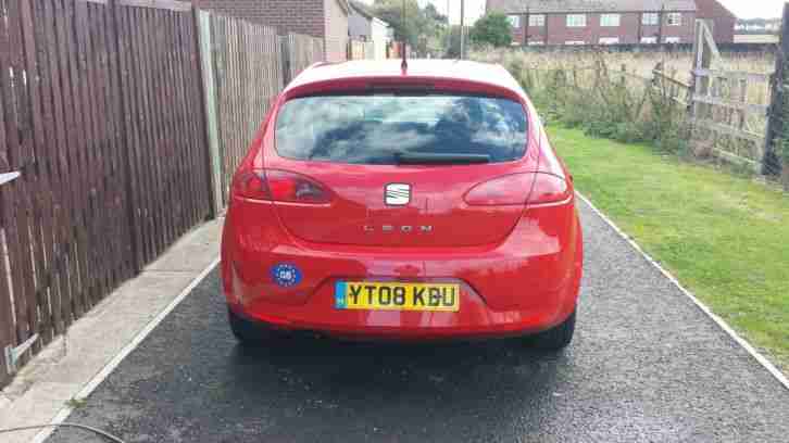 2008 SEAT LEON STYLANCE 1.9TDI RED