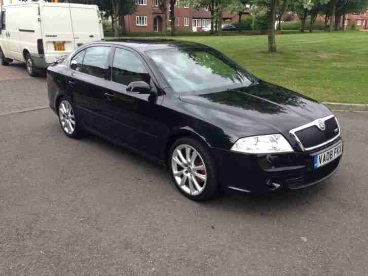2008 SKODA OCTAVIA VRS TDI CR BLACK,